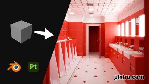 Blender & Substance Painter: Create A Realistic Bathroom A-Z