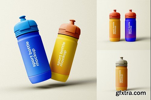 Sport Water Bottle Mockup WK2CLDW