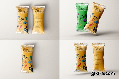 Ice Cream Packaging Mockup TPK2U4N