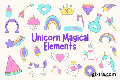 Magical Unicorn Elements CRSV5E2