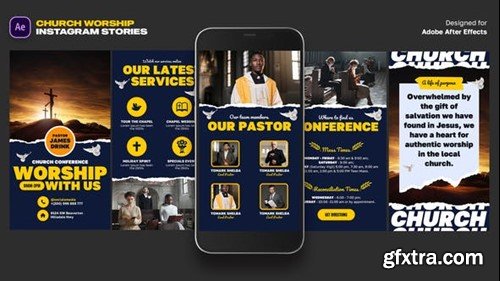 Videohive Church Worship Instagram Stories 45893912