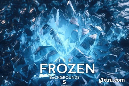 Frozen ice Backgrounds - Textures 3L9TDVZ