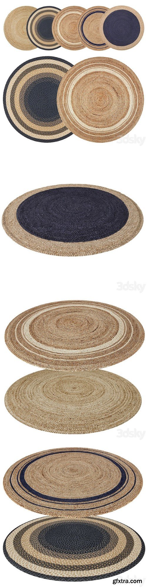 Round Jute Rug