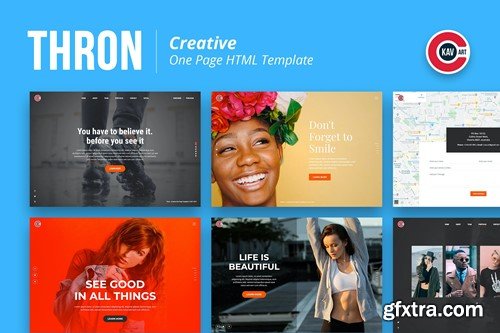 Thron - Creative One Page Template XKMXQ6F