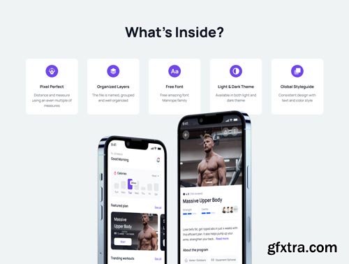 Sporter - Fitness & Workout App UI Kit Ui8.net