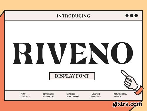 Riveno Font Ui8.net