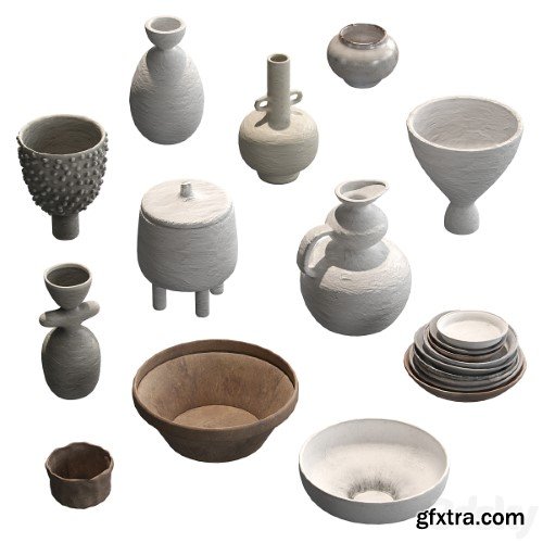 Pottery set v1