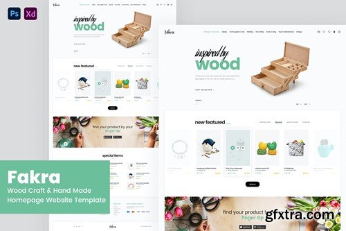 Fakra - Carpenter Hand Craft Website Design WLNN97X