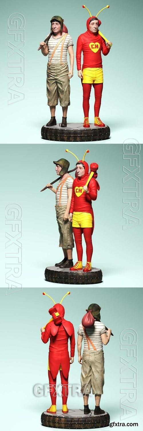 Chaves - Chapolin &ndash; 3D Print Model