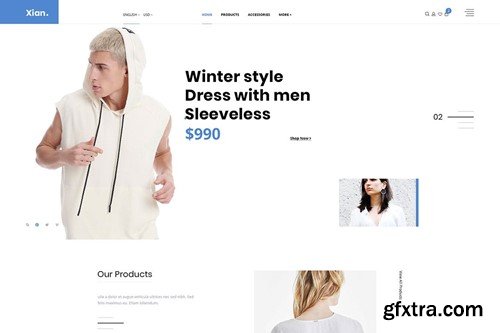 Xian - Multipurpose e-Commerce HTML Template KNU5SLJ