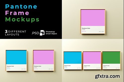 Pantone Frame Mockups 4JDKDA5