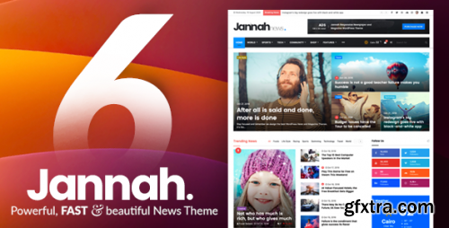 Themeforest - Jannah - Newspaper Magazine News BuddyPress AMP 6.2.1 - Nulled