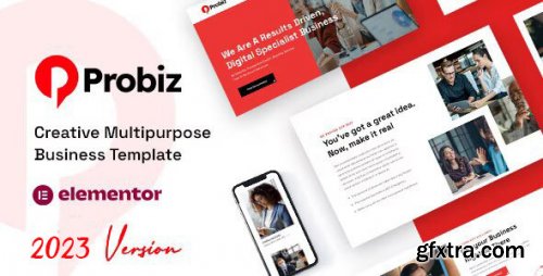 Themeforest - Probiz - An Easy to Use and Multipurpose Business and Corporate WordPress Theme 17072317 v4.1 - Nulled