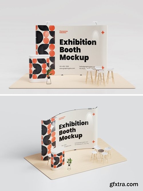 Exhibition Booth Mockup SVMGJ3P