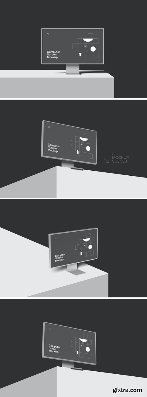 Computer Screen Mockups D4BLGP4