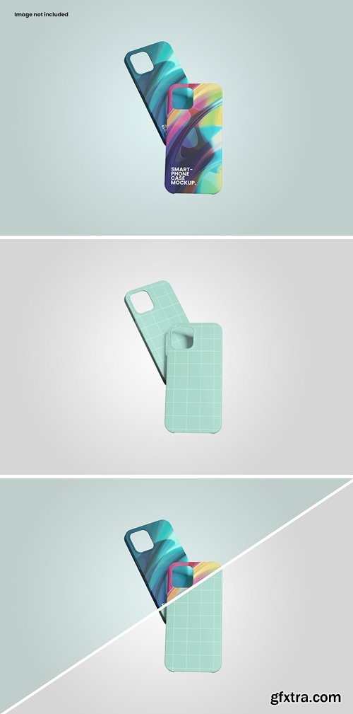 Floating Smartphone Case Mockup 6JB3RE2