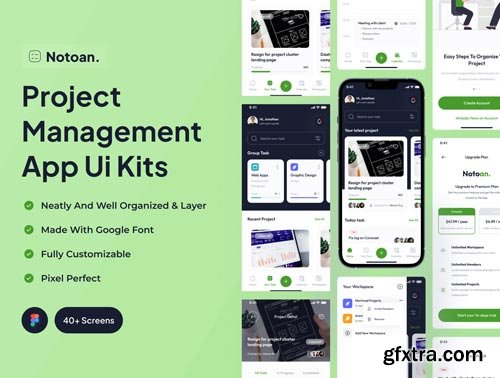 Notoan - Project Management App Ui Kits