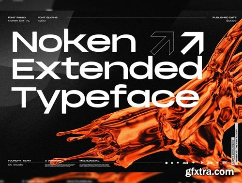 Noken Extended - Versatile Typeface Ui8.net