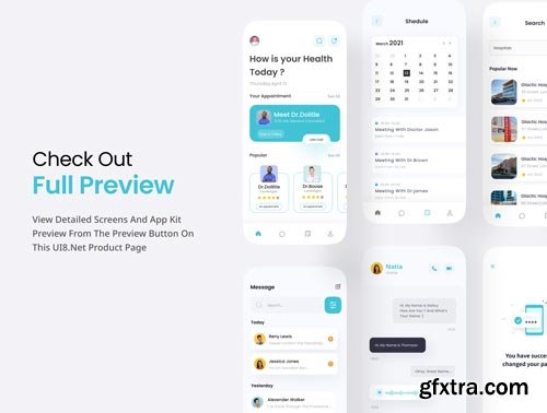 MediCi - Doctor And Medical App UI Kit Ui8.net