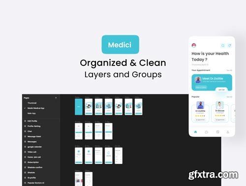 MediCi - Doctor And Medical App UI Kit Ui8.net