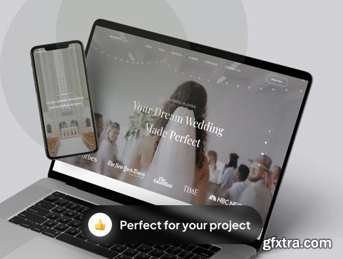 Moments - Wedding Planner Web Templates Ui8.net