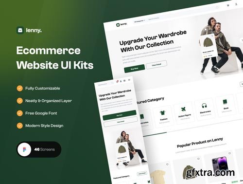 Lenny - eCommerce Website Ui8.net