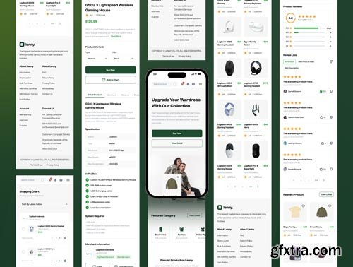 Lenny - eCommerce Website Ui8.net