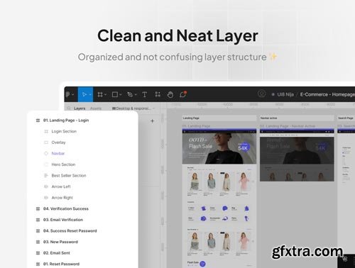 OOTD E-Commerce - E-Commerce Website UI Design KIT Ui8.net