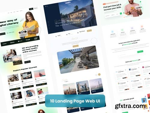 Landing Page Collection Web UI Kit Ui8.net