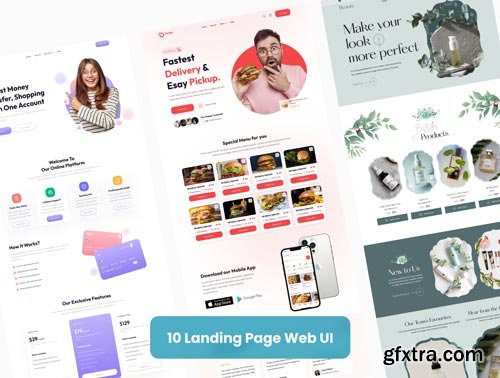 Landing Page Collection Web UI Kit Ui8.net