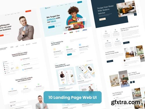 Landing Page Collection Web UI Kit Ui8.net