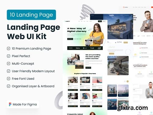 Landing Page Collection Web UI Kit Ui8.net