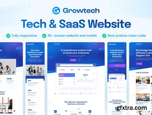 Growtech - Tech  SaaS Ui8.net