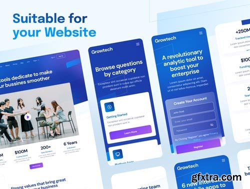 Growtech - Tech  SaaS Ui8.net