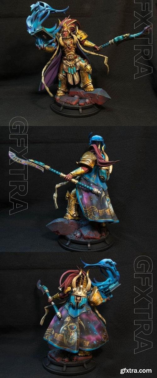 Magnus the Red – Primarch of the Thousand Sons Legion - 3D Print Model STL