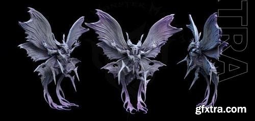 Mini Monster Mayhem – Moth Warrior - 3D Print Model STL