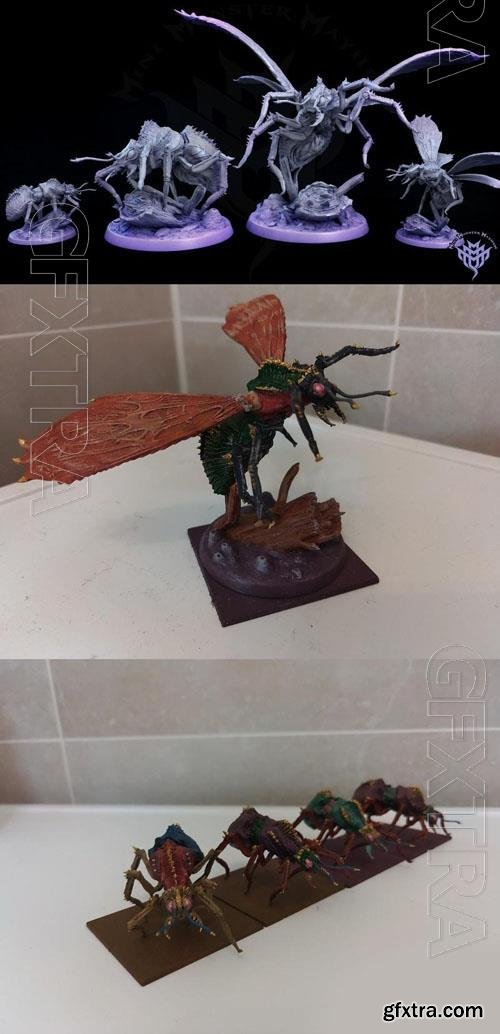 Mini Monster Mayhem – Goliath Ants - 3D Print Model STL