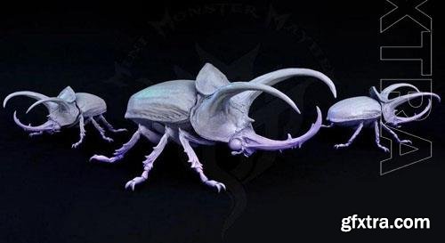 Mini Monster Mayhem – Giant Beetle - 3D Print Model STL