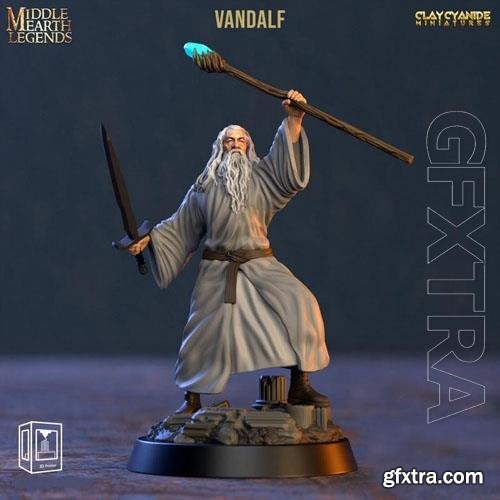 Middle Earth Legends – Vandalf - 3D Print Model STL