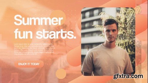 Videohive Summer Gradient Slideshow 45905150