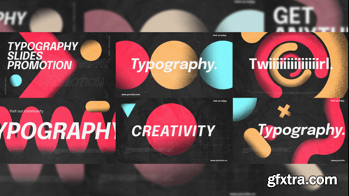 Videohive Grain Typo Slides 45859421