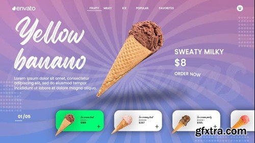 Videohive Ice Cream Promo 45924831