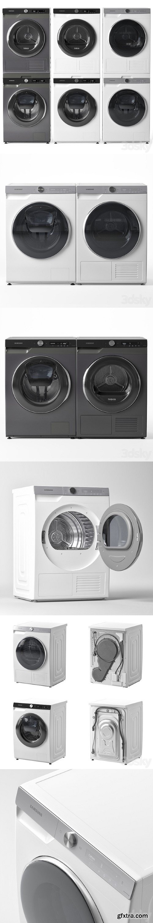 Washing Machine and Dryer Samsung