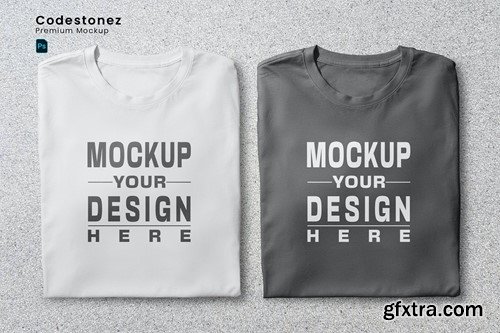 Tshirt Folded Mockup J3S4W56