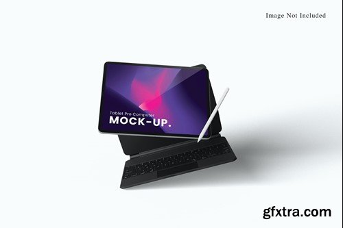 Tablet Pro Computer Mockup 29RRMYJ