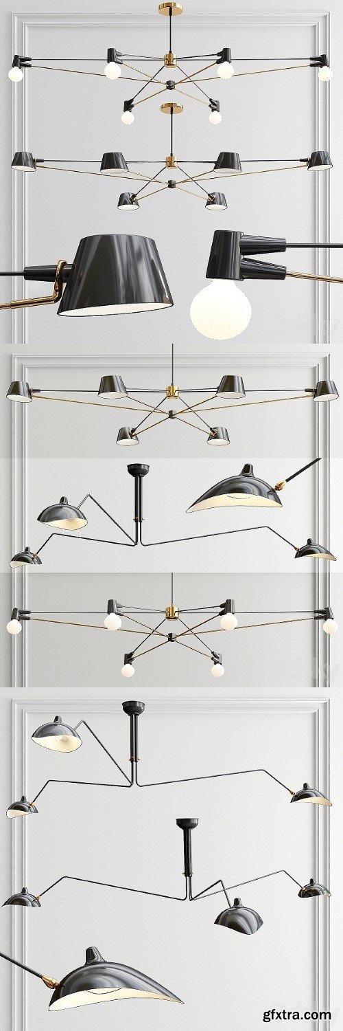 Minimalist Chandelier 3 type