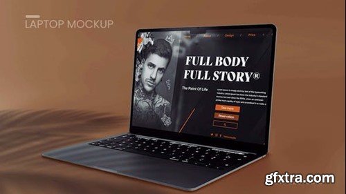 Videohive Laptop Screen Display Promo Mockup 44591595