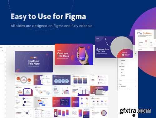 Deckly - Pitch Deck Presentation Figma Template Ui8.net