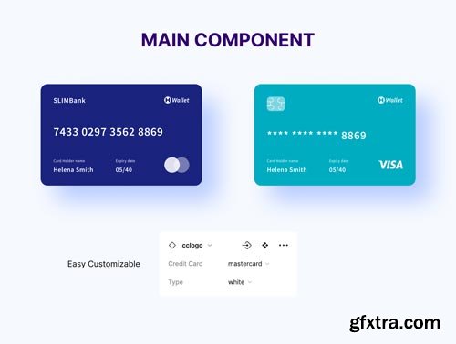 Credit Bank Card Ui8.net