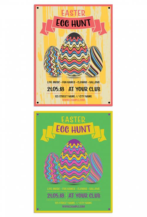 Easter Egg Hunt Invitation Layout 259212787